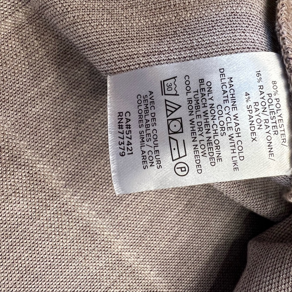 Ann Taylor Factory Taupe Grid Sweater - Picture 7 of 10